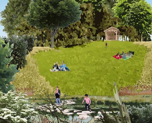 stedenbouw en landschap Bureau Nieuwe Gracht Utrecht Uitwerkingsplan ontwikkelingsvisie Almeersepoort gemeente Almere Staatsbosbeheer Stad & Natuur Almere Almeersepoort Oostvaardersplassen Flevoland