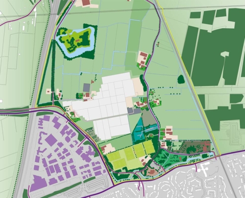 stedenbouw en landschap Bureau Nieuwe Gracht Utrecht kernrandzonevisie Oud-Wulven gemeente Houten