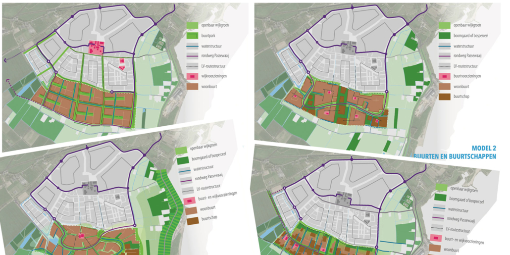 stedenbouw en landschap Bureau Nieuwe Gracht Utrecht Masterplan Uitbreiding Passewaaij gemeente Tiel