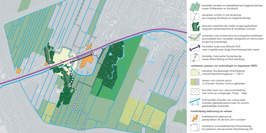stedenbouw en landschap Bureau Nieuwe Gracht Utrecht kernrandzonevisie Verweliuslocatie gemeente De Bilt