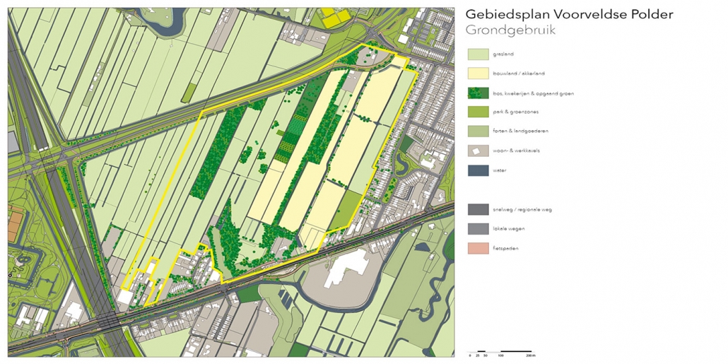 stedenbouw en landschap Bureau Nieuwe Gracht Utrecht Gebiedsplan Voorveldse Polder gemeente De Bilt