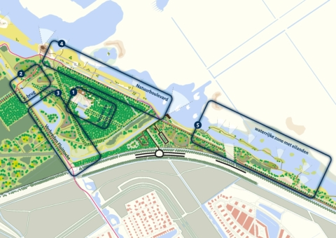 Overzichtskaart OVP Almere